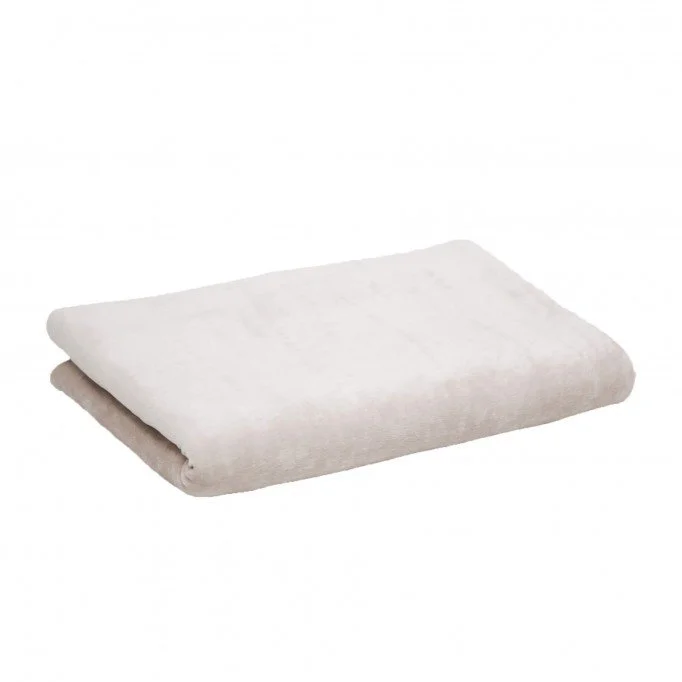 Nicki Velour Stoff Hellbeige 2 Meter Reststück Cotton Polyester Nicki Velour Stoff 2 Meter Reststücke Hellbeige - (Stoffe Günstig)