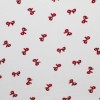 Tissu Jersey Pointoille (Mini) - Nœud Papillon Rouge Foncé