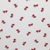 Tissu Jersey Pointoille (Mini) - Nœud Papillon Rouge Foncé - (Tissus Jersey)