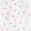 Tissu Jersey Pointoille (Mini) - Cœurs