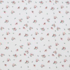 Pointelle Cotton Jersey Fabric (Mini) - Little Flower