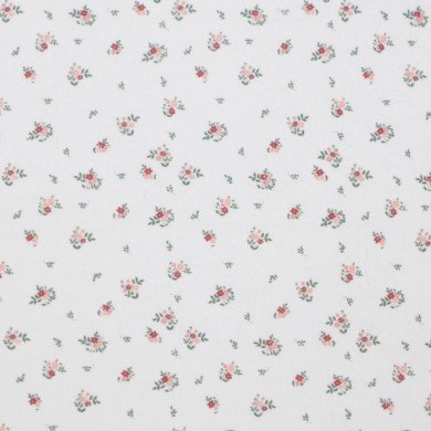 Pointelle Cotton Jersey Fabric (Mini) - Little Flower Pointelle Cotton Jersey Fabric (Mini) - Little Flower