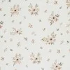 Pointoille Feinstrickjersey Stoff (Mini) - Naturel Blumenstrauß