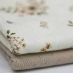 Pointoille Feinstrickjersey Stoff Mini - Naturel Blumenstrauß Pointoille Feinstrickjersey Stoff (Mini) - Naturel Blumenstrauß - (Jersey Stoffe)