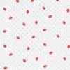 Pointelle Cotton Jersey Fabric (Mini) - Strawberries