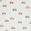 Tissu Jersey Pointoille (Mini) - Voiture Jouet - (Tissus Jersey)