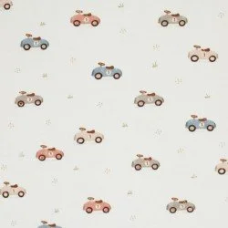Pointelle Jersey Stof (Mini) - Speelgoedauto 