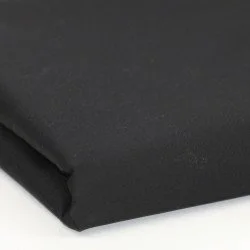 Poplin Cotton Fabric 2 Meter Coupon Black Poplin Cotton Fabric 2 Meter Coupon Black
