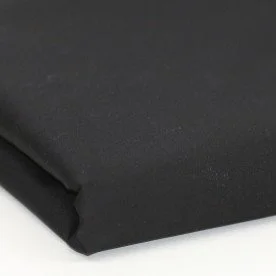 Tissu Popeline De Coton Coupon De 2 Mètres Noir Tissu Popeline De Coton Coupon De 2 Mètres Noir