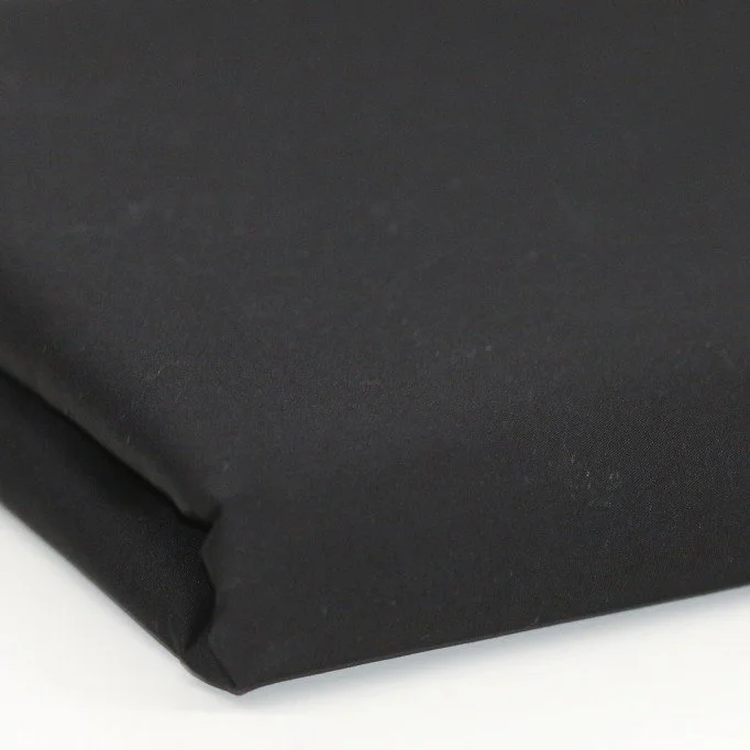 Black Poplin Cotton Fabric 2 Meter Coupon Poplin Cotton Fabric 2 Meter Coupon Black - (Cheap Fabrics)
