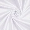 Tessuto Popeline di Cotone Raso Bianco