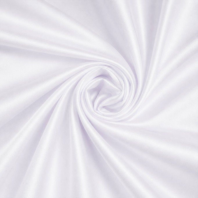 Baumwoll Satin Poplin Stoff Weiß Baumwoll Satin Poplin Stoff Weiß - (Dekostoffe)