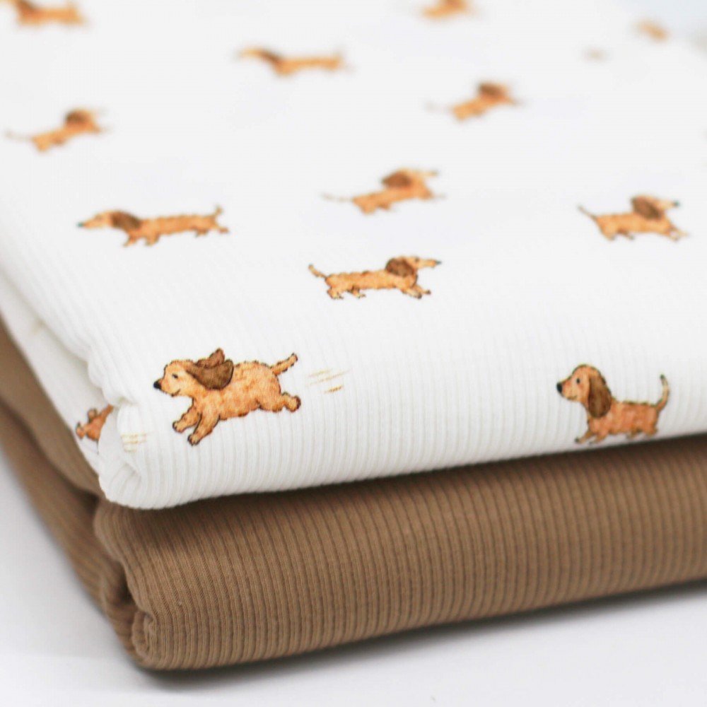 Rib Jersey Strikstof - Legende Hunde