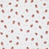 Rippstrick Jersey Stoff - Erdbeeren Lehm Rosa