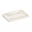 Polyester Satinstoff 4 Meter Reststücke Weiß - (Stoffe Günstig)