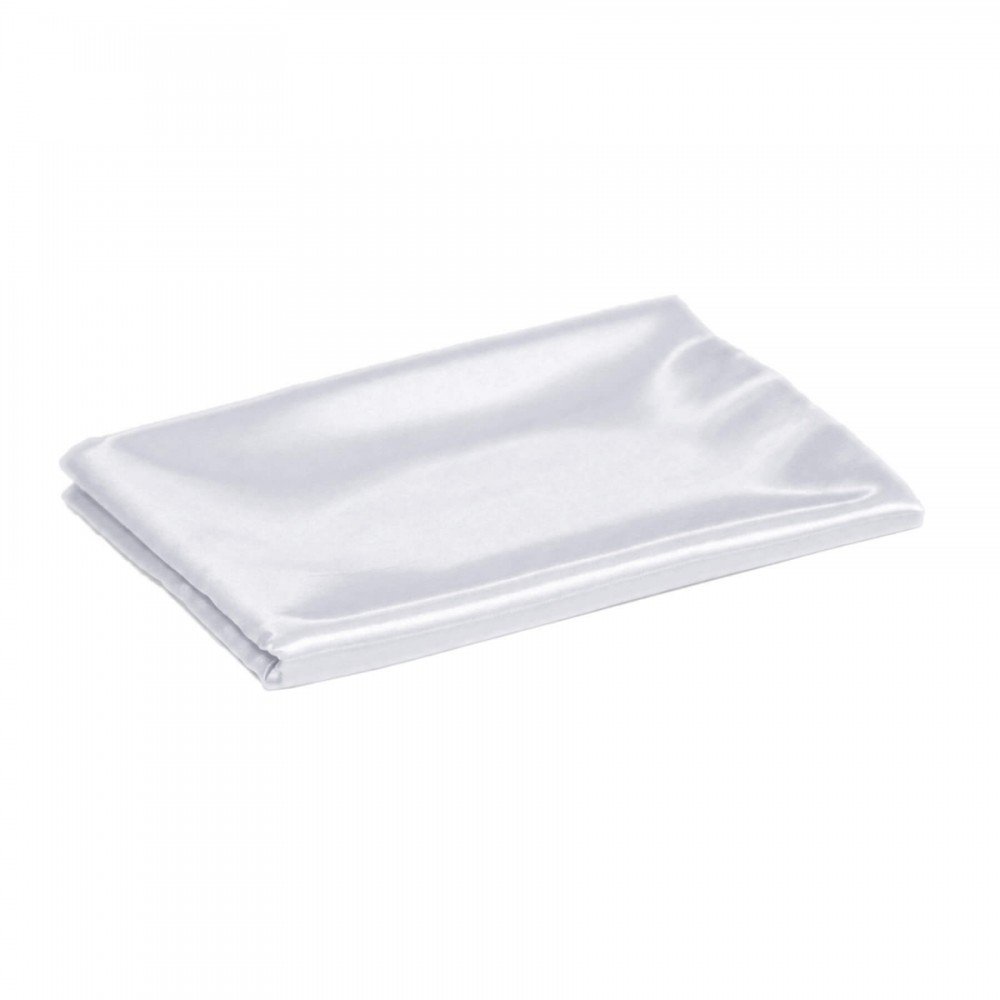 Polyester Satin Fabric 4 Meter Coupon White Polyester Satin Fabric 4 Meter Coupon White