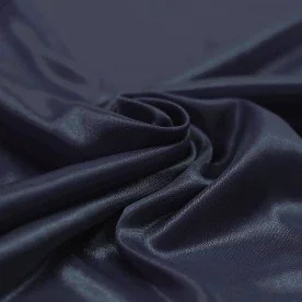 Tissu Doublure Stretch (Charmeuse) Marine