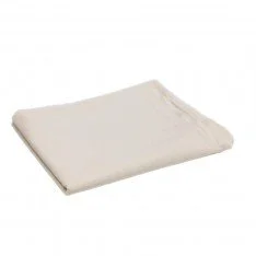 Vasket Bomuld Stof 2 Meter Stofrester Lys Beige