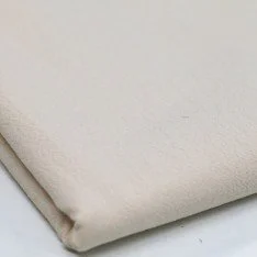 Vasket Bomuld Stof 2 Meter Stofrester Lys Beige