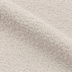 Boucle Fabric Curly Light Beige