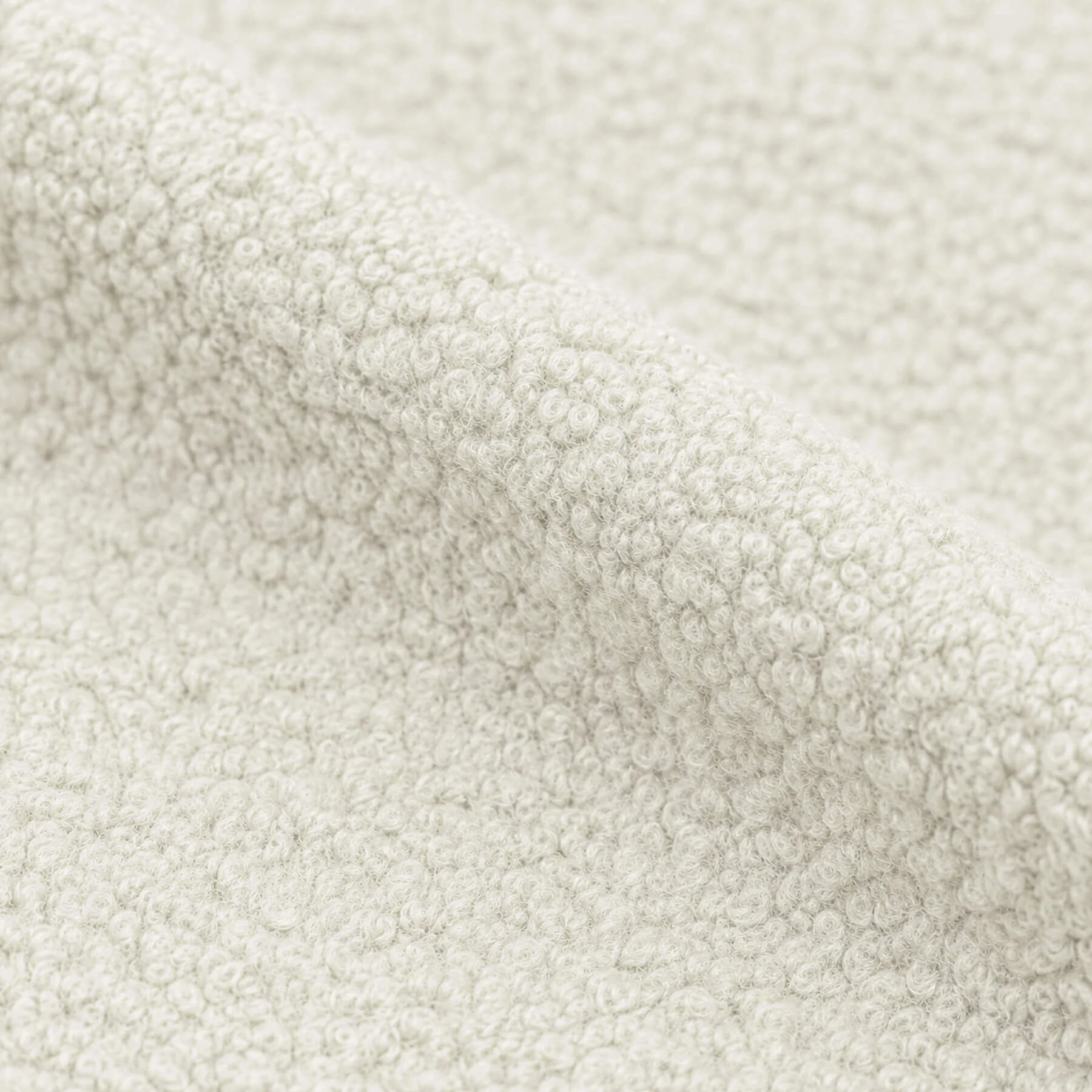 Boucle Stof Gekruld Naturel
