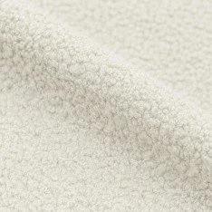 Boucle Fabric Curly Natural