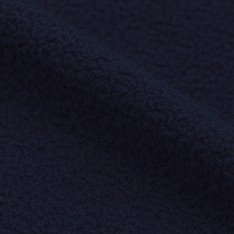 Boucle Stof Krøllet Navy