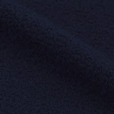 Boucle Fabric Curly Navy