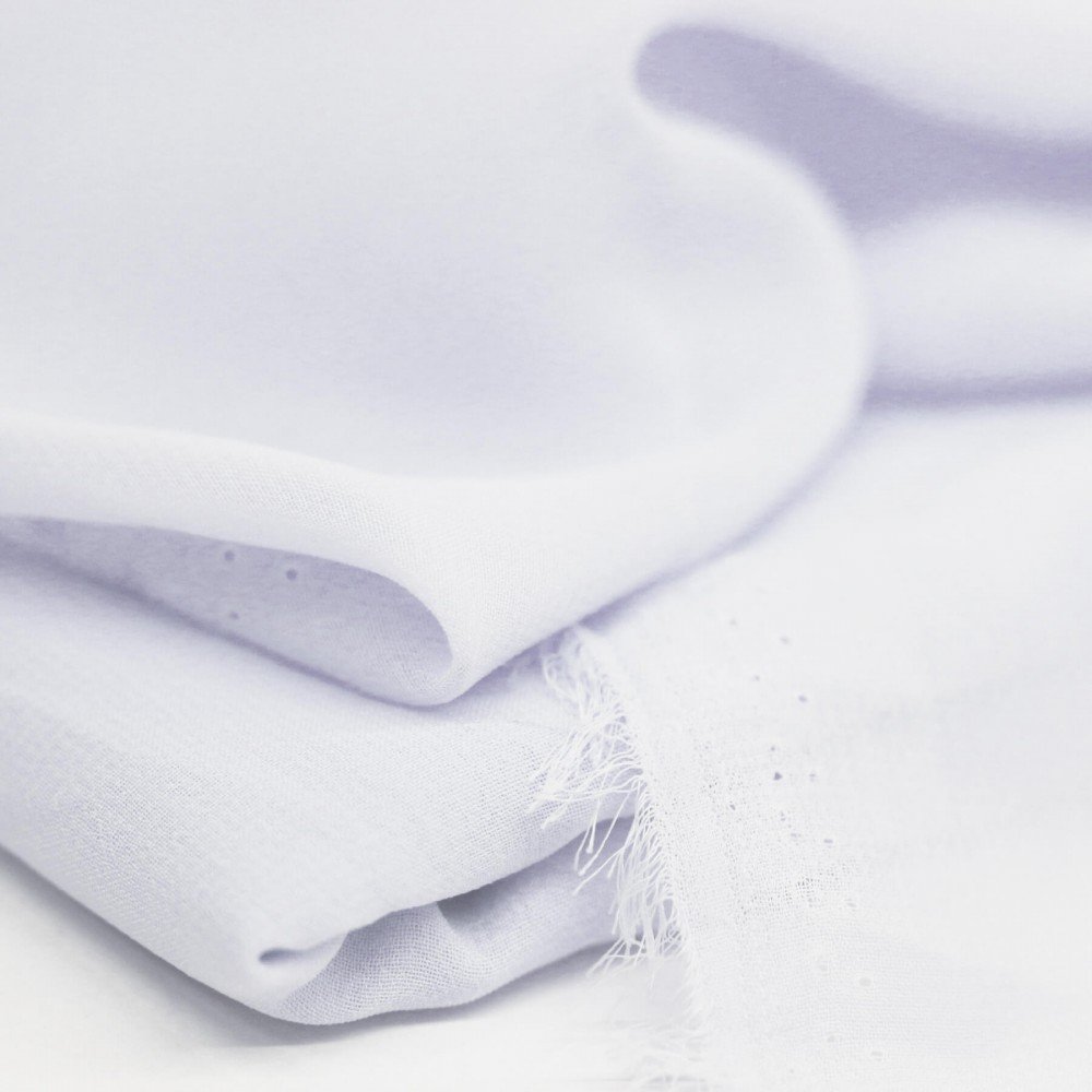Chiffon Fabric 4 Meter Coupon White - (Cheap Fabrics)