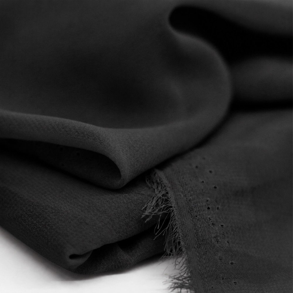 Chiffon Fabric 4 Meter Coupon Black Chiffon Fabric 4 Meter Coupon Black