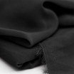 Tessuto Chiffon Nero Scampolo 4 Metri Tessuto Chiffon 4 Metri Resti Nero - (Tessuti e scampoli)