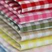 Cotton Gingham Fabric 9mm Red Cotton Gingham Fabric 9mm Red - (Deco Fabrics)