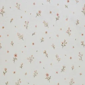 Jersey Cotton Fabric Digital Print - Soft Pink Flower Jersey Cotton Fabric Digital Print - Soft Pink Flower