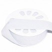 Ruban Sergé Coton Blanc 25mm  - (Rubans)