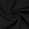 Tissu Interlock 100% Coton Noir Tissu Interlock 100% Coton Noir - (Tissu Interlock 100% Coton)