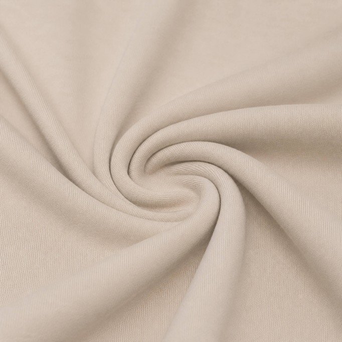 Interlock Jersey Di Cotone Beige Chiaro Interlock Jersey Di Cotone Beige - (Interlock Jersey Di Cotone)