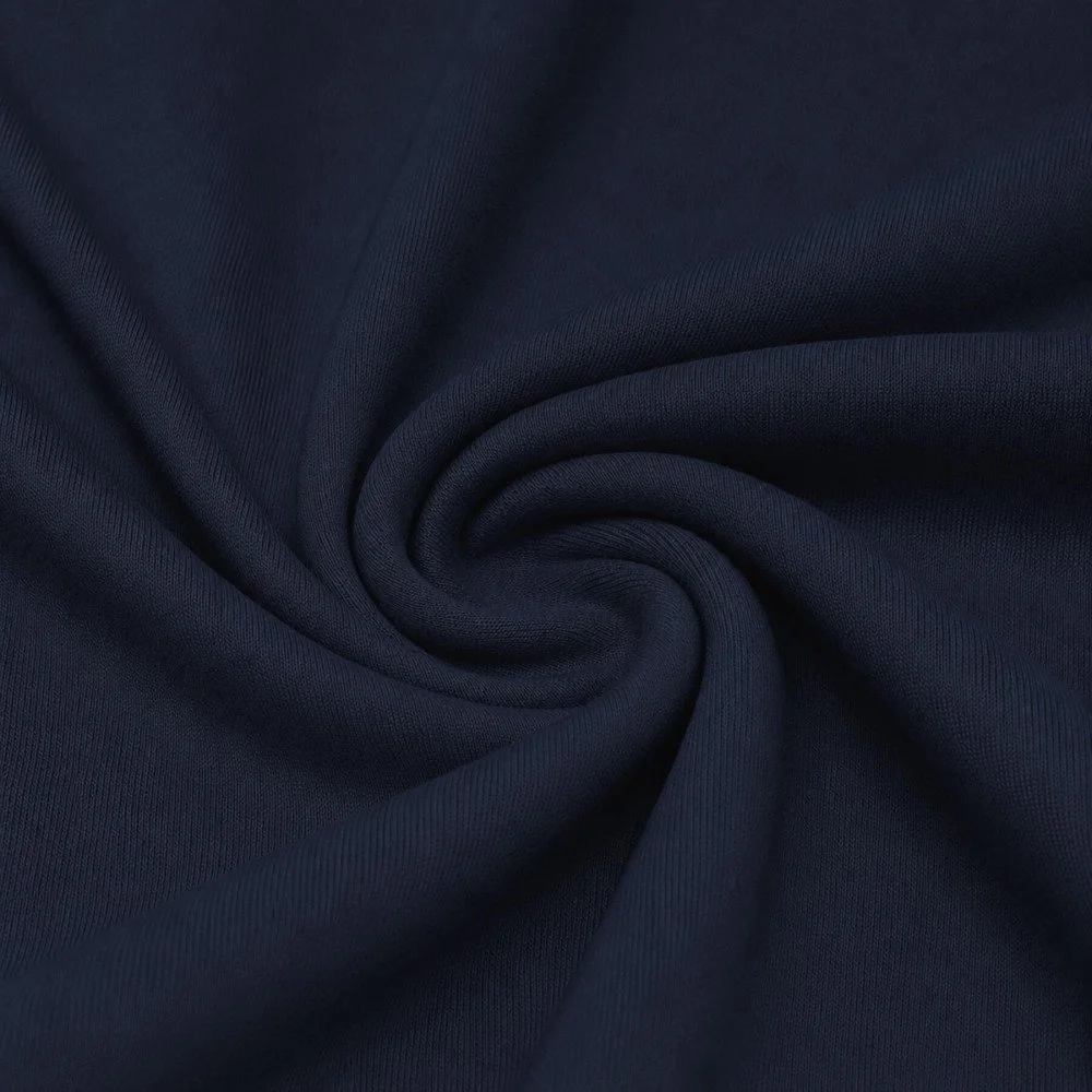 Interlock Jersey Katoen Marine