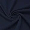 Interlock Jersey 100% Bomuld Navy Blå 