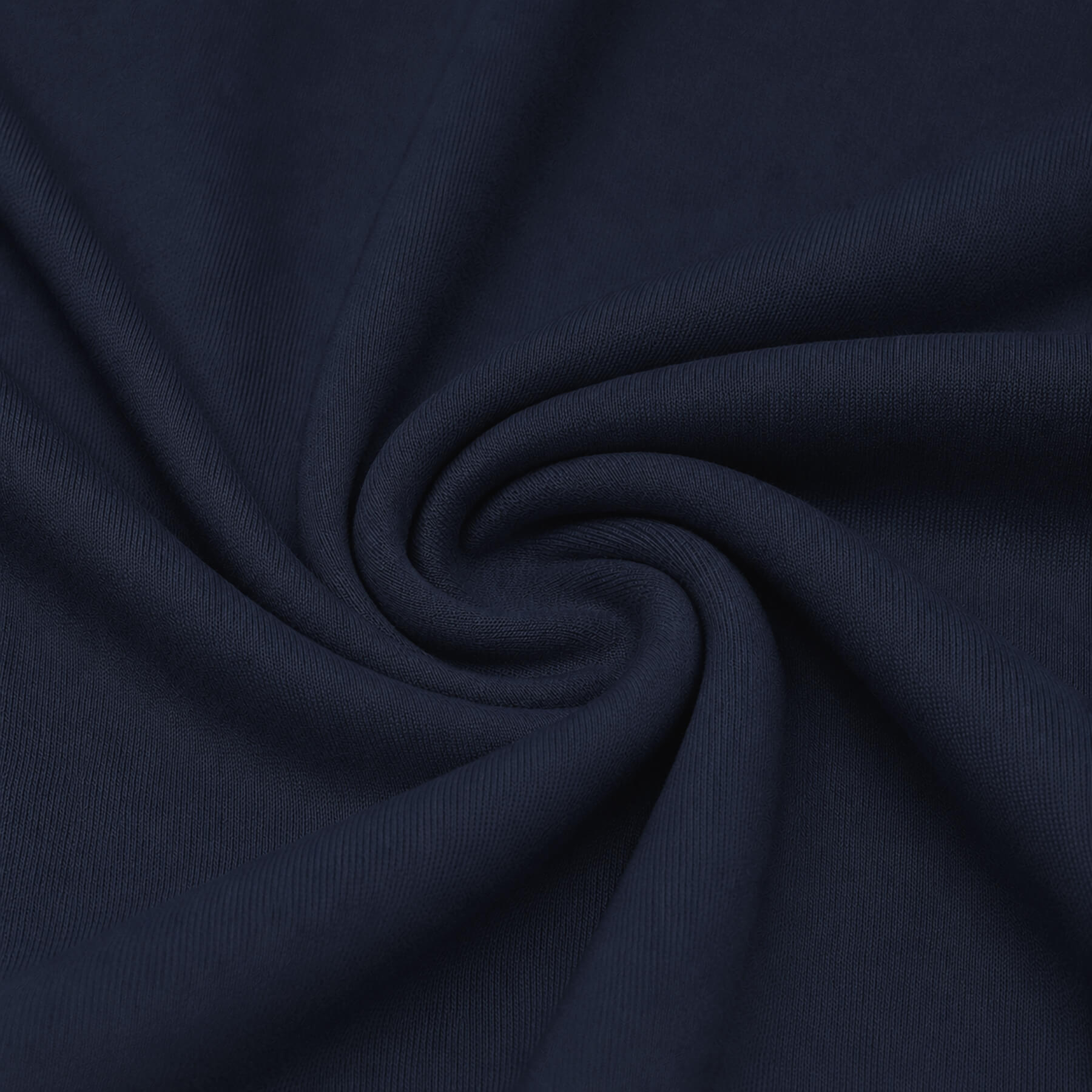 Interlock Jersey Katoen Marine