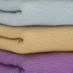 Ottoman Rib Jersey Stof Stål Blå Ottoman Rib Jerseystof Stål Blå - (Jerseystoffer)