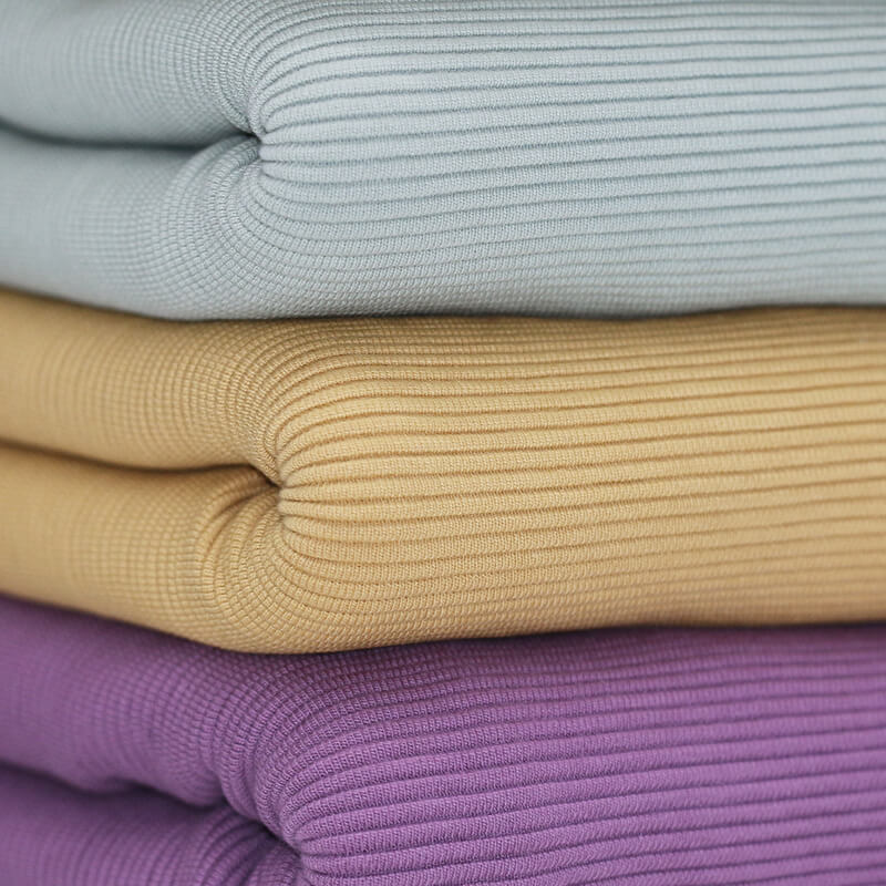 Ottoman Rib Jersey Fabric