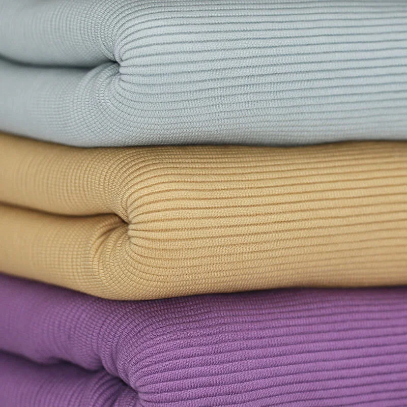 Ottoman Ripp Jersey Stoffe
