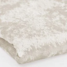 Pannefløjl Stof 4 Meter Stofrester Creme