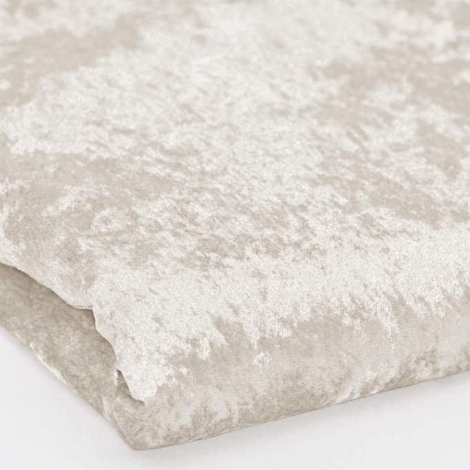 Velours Stof Coupon 4 Meter Creme Velour De Panne Stof Coupon 4 Meter Creme - (Stoffen Goedkoop)