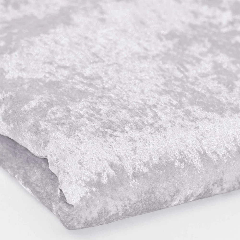 Velours Stof Coupon 4 Meter Wit Velour De Panne Stof Coupon 4 Meter Wit - (Stoffen Goedkoop)
