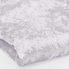 Tessuto Velluto Panné 4 Metri Resti Bianco Tessuto Velluto Panné 4 Metri Resti Bianco