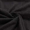 Pointelle Cotton Jersey Fabric (Stripes) in Black Pointelle Cotton Jersey Fabric (Stripes) Black - (Jersey Fabrics)