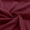 Tissu Jersey Pointoille (Rayures) Bordeaux