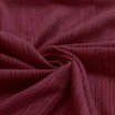 Tissu Jersey Pointelle Rayures Bordeaux Tissu Jersey Pointoille (Rayures) Bordeaux - (Tissus Jersey)
