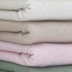 Tessuto A Maglia Pointoille (Mini) Beige Chiaro - (Jersey Tessuti)